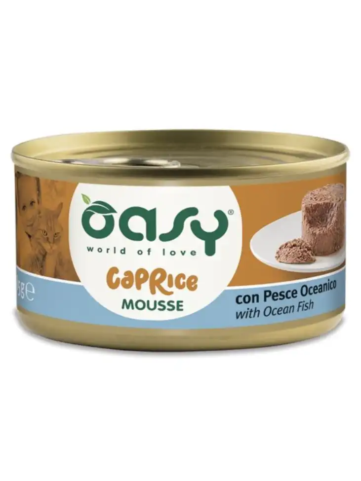 Oasy Caprice Mousse z rybami oceanicznymi 85g
