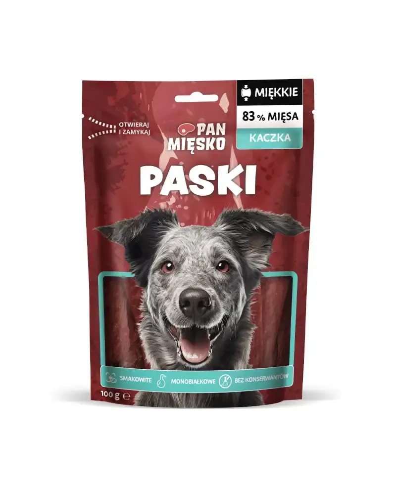 Pan Mięsko Paski Kaczki 100g