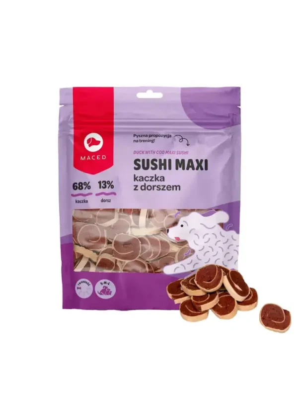 Sushi maxi kaczka z dorszem 500g