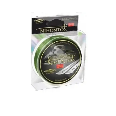 Plecionka Nihonta Octa 0,45 150m green