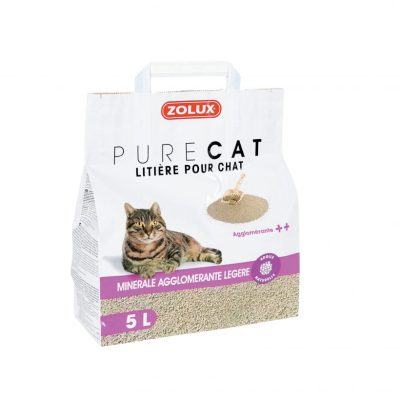 ZOLUX Żwirek PURECAT zbrylający naturalny 5 l