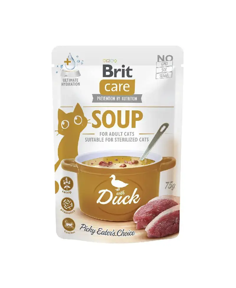 Care Cat Soup With Duck 75g