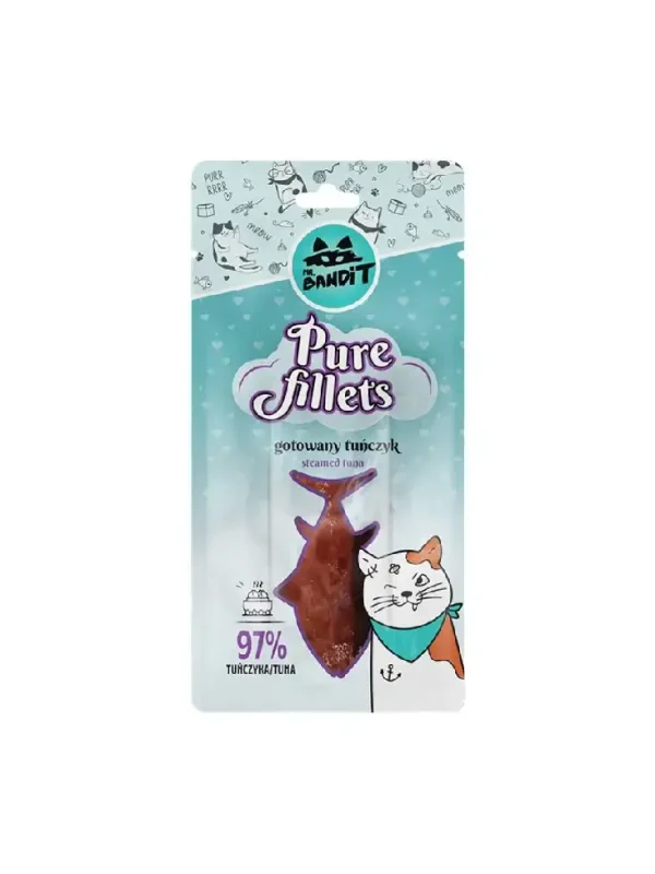 Mr.Bandit Pure fillets gotowany tuńczyk 30g