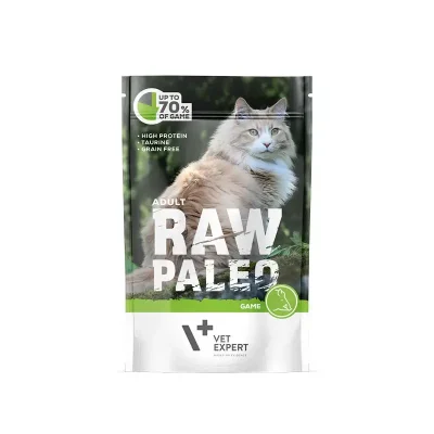 67882466bac190b9882017055ece6683.webp Raw Paleo Adult Cat Game 100g