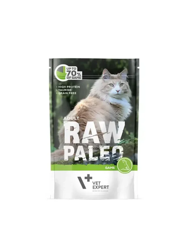 67882466bac190b9882017055ece6683.webp Raw Paleo Adult Cat Game 100g