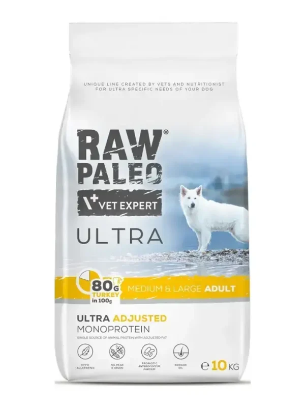 Raw Paleo Ultra Turkey Medium&Large Adult 10kg