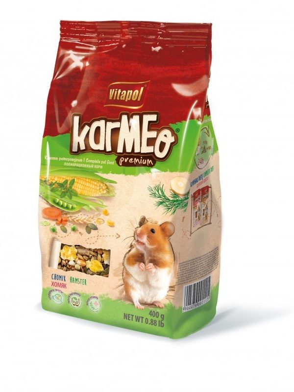 Karma pełnoporcjowa dla chomika worek 400g