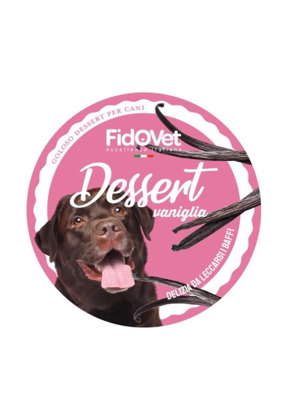 Fidovet deser dla psa o smaku waniliowym 25g
