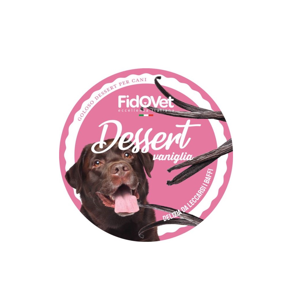 Fidovet deser dla psa o smaku waniliowym 25g