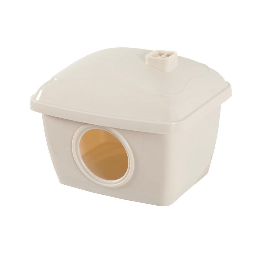 ZOLUX Domek plastikowy dla chomika beżowy