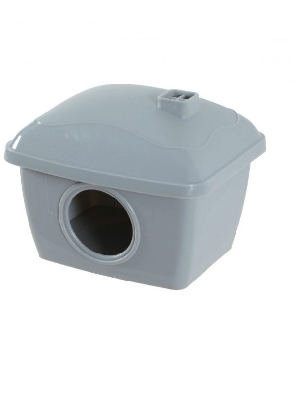 ZOLUX Domek plastikowy dla chomika  szary