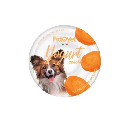 Fidovet jogurt dla psa o smaku marchewkowym 25g