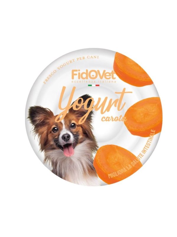Fidovet jogurt dla psa o smaku marchewkowym 25g