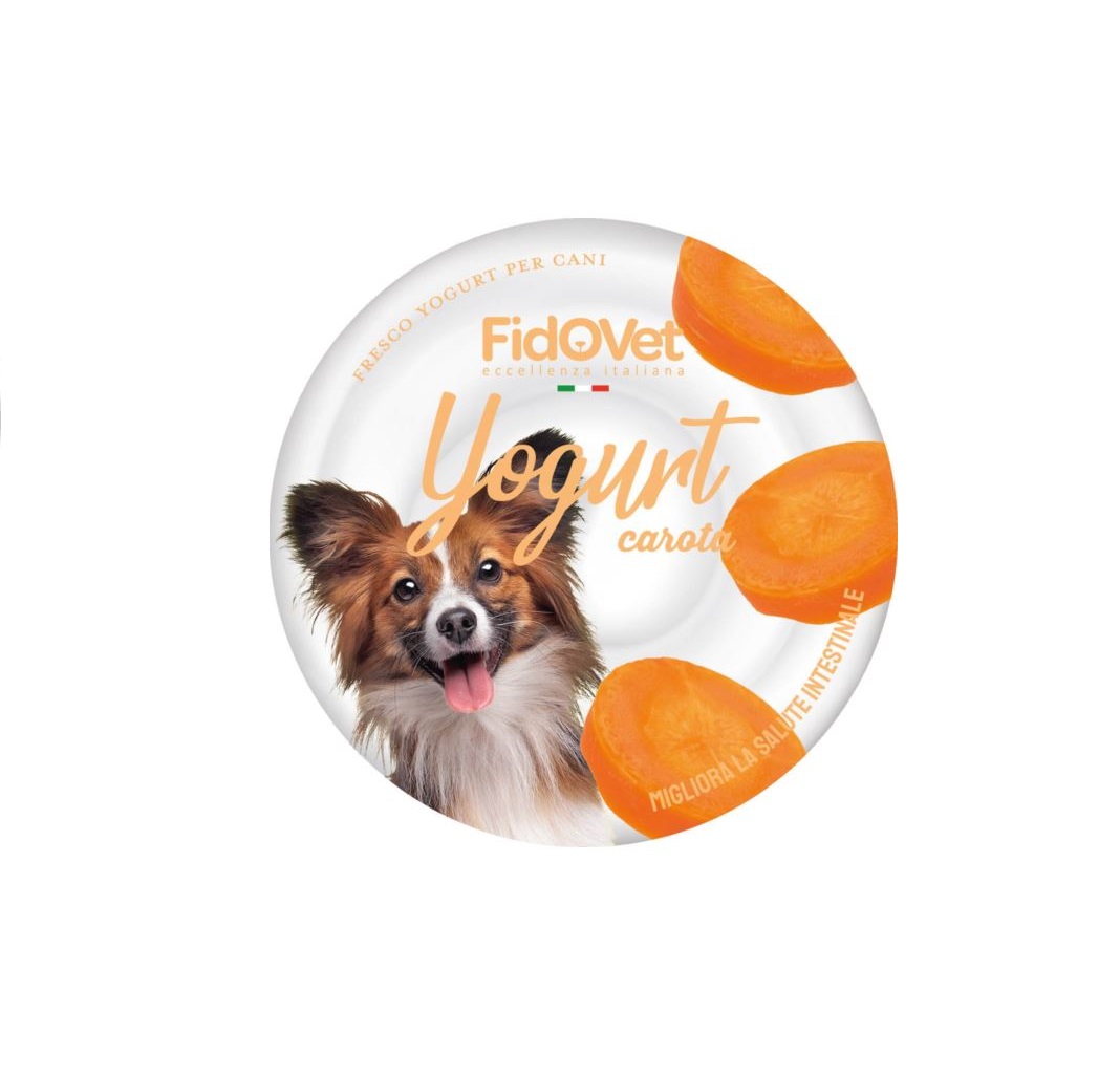 Fidovet jogurt dla psa o smaku marchewkowym 25g