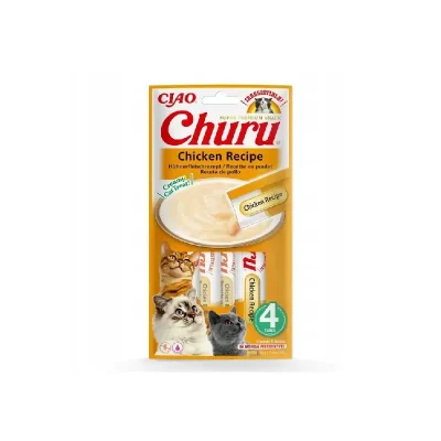 Inaba Cat Churu Chicken Recipe 56g Kremowy Przysmak