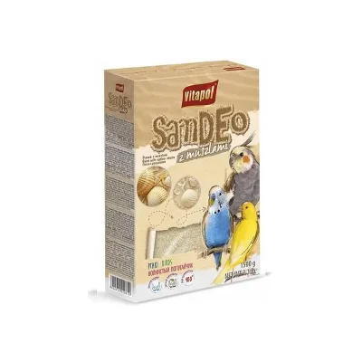 Piasek dla ptaków z muszelkami 1,5kg