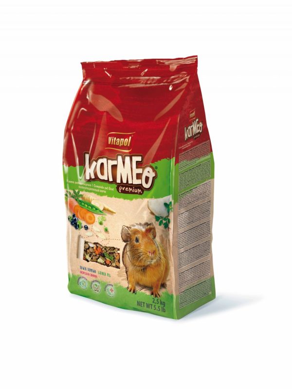 KARMEO premium karma pełnoporcjowa dla świnki morskiej 2,5kg