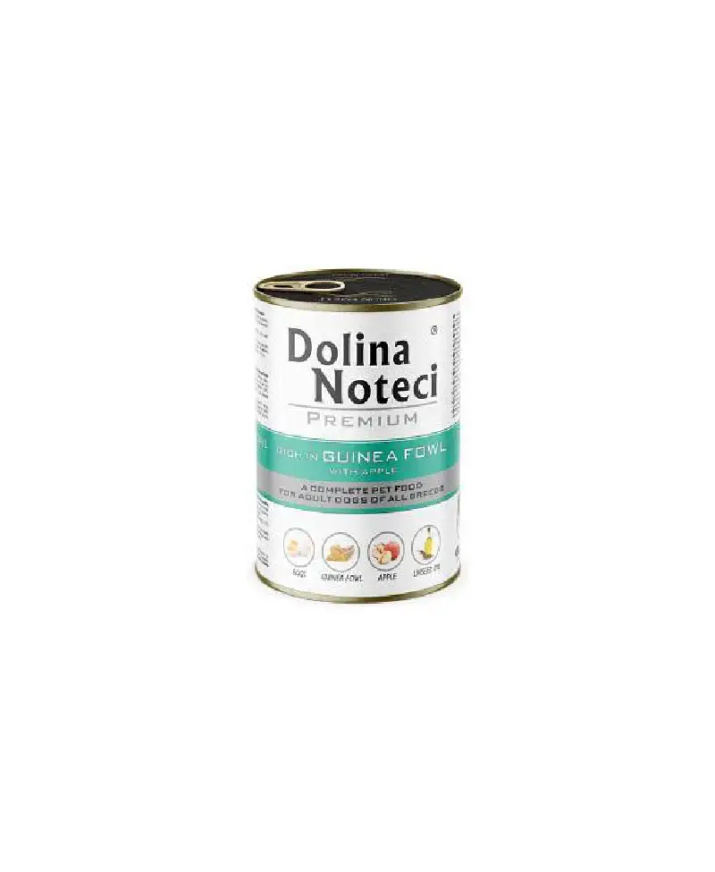 Dolina Noteci Premium Adult Perliczka z Jabłkiem Mokra Karma dla psa  400g