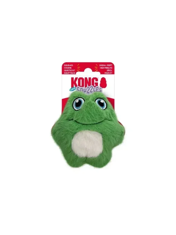 Kong snuzzles mini frog xs