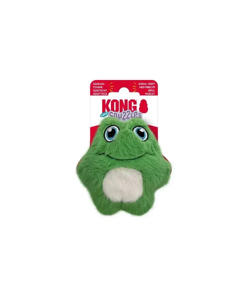 Kong snuzzles mini frog xs