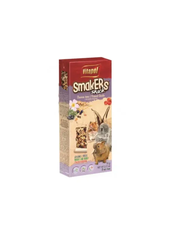 SMAKERS DLA GRYZONI-OWOCE LEŚNE 70g 2szt.