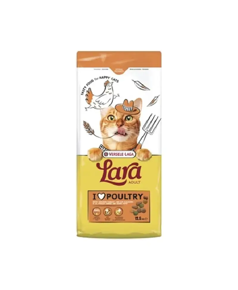 Versele-Laga LARA karma dla kotów dorosłych z indykiem i kurczakiem 12,5kg