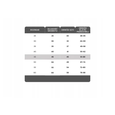 Amiplay Lumin odblaskowa kurtka ocieplana dla psa 45 cm Czarna